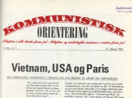 Kommunistisk Orientering, 1969, nr. 3 - Forside.