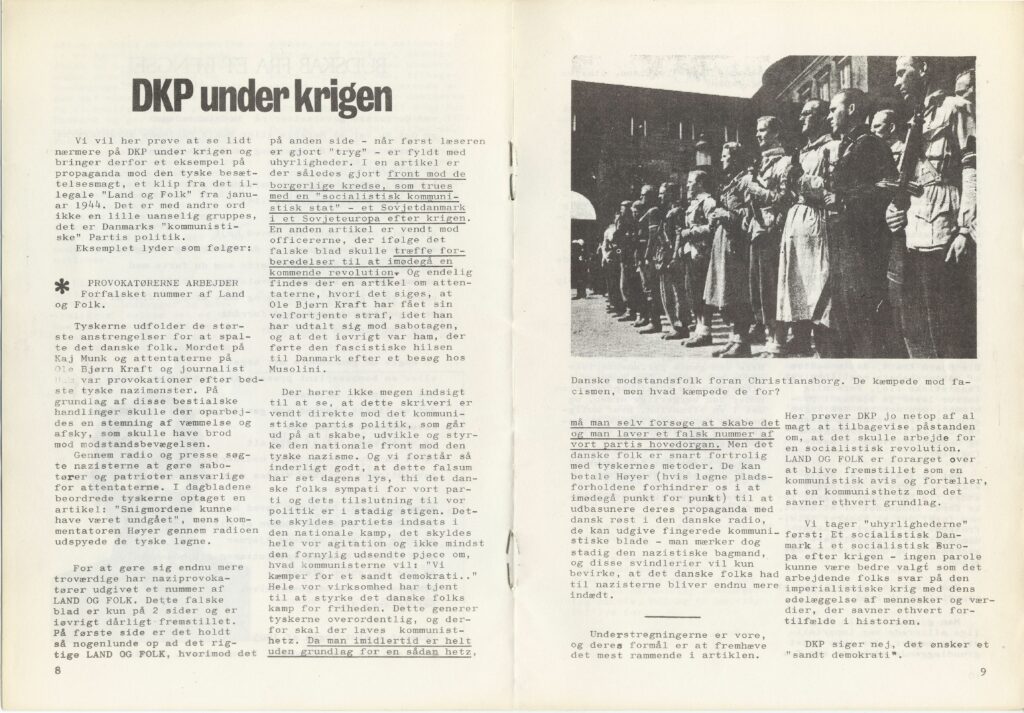 Ungkommunisten 1969 nr. 8 s. 8-9.