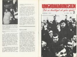 Omslag til Ungkommunisten 1970 nr. 2.