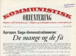 Kommunistisk Orientering 1969 nr. 8 - Forside.