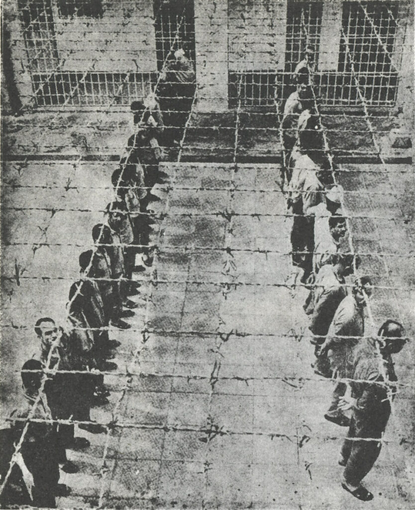 Palæstinensere i israelsk fangelejr