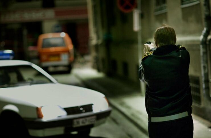 Stilbillede fra filmen "Blekingegadebanden" instrueret af Anders Riis-Hansen, Bastard Film.