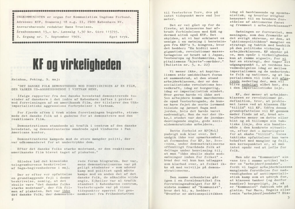 Ungkommunisten 1969 nr. 7 s. 2-3.