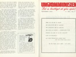 Omslag til Ungkommunisten 1969 nr. 7.
