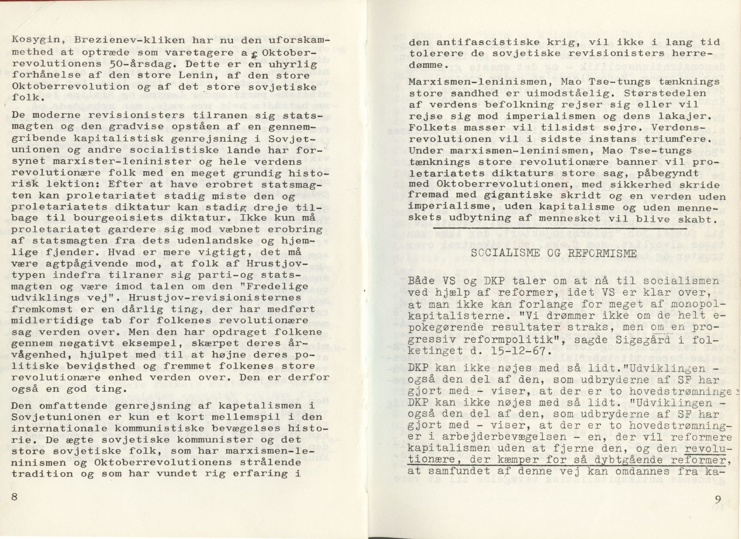 Ungkommunisten 1968, nr. 1, s. 8-9