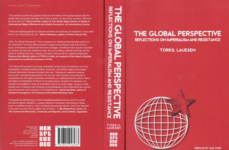 Cover of Torkil Lauesen: The Global Perspective, Publised by Kersplebedeb, 2018