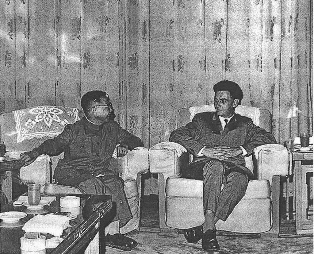 Gotfred Appel meets CPC reprecentatives in Beijing, 1964.