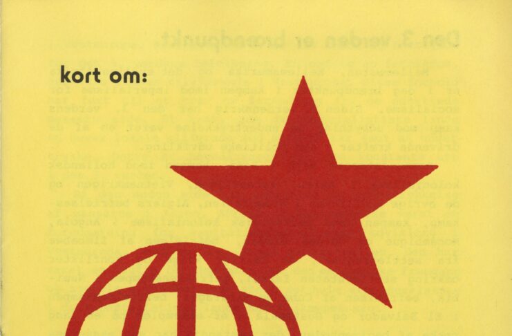 Forsiden til "Kort om Manifest - Kommunistisk Arbejdsgruppe"