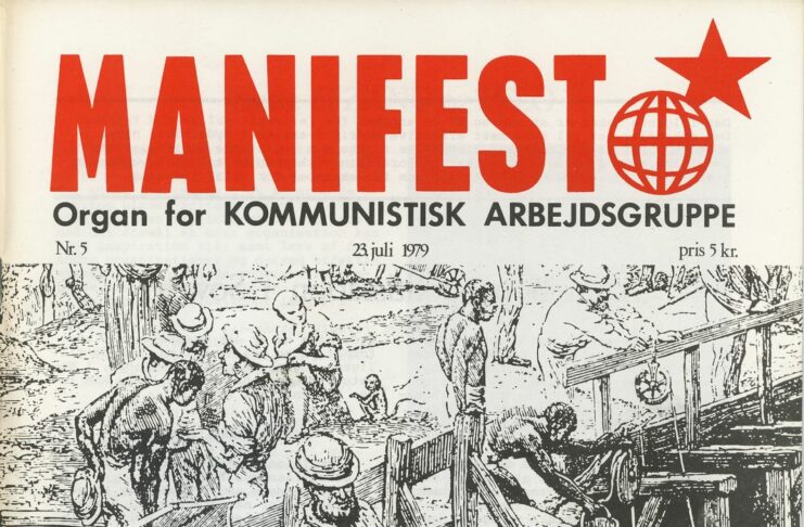 Forsiden af Manifest nr. 5, 1979.