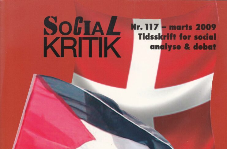 Forsiden af magasinet "Social Kritik", der publicerede artiklen som et særnr.